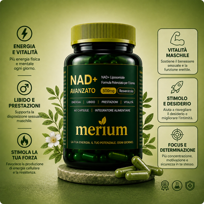 NAD+ Liposomiale | Libido e Performance Sessuale Maschile