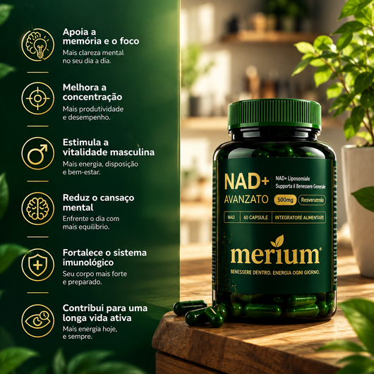 NAD+ Liposomiale | Libido e Performance Sessuale Maschile